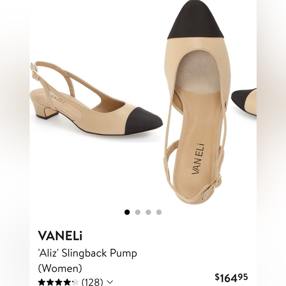 VANELi
'Aliz' Slingback Pump Captoe